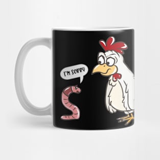 Funny Humor Sorry I'm Sorry Animals Funny Mug